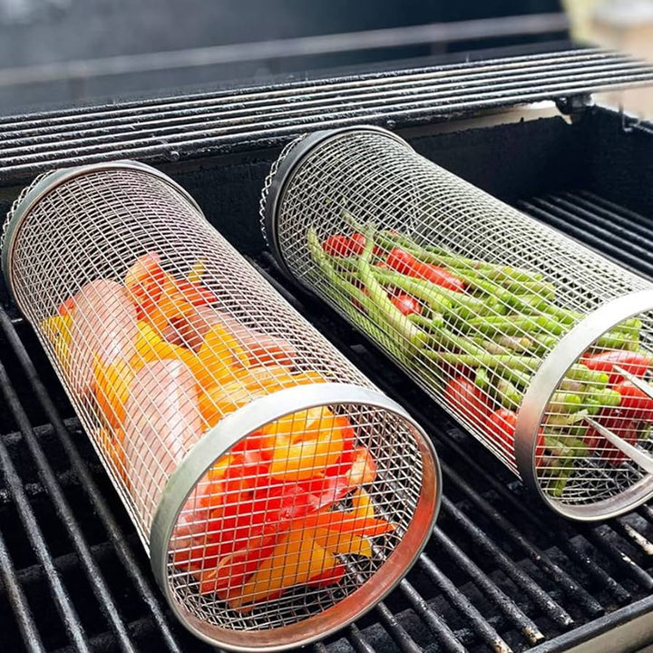 Cylinder Grill Basket